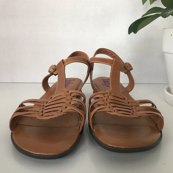 Indigo by Clarks Bordeaux Tan Sandals. Size 8M. - Picture 4 of 12